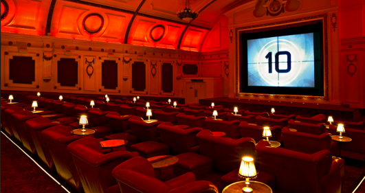 The Electric Cinema offers the luxury that one would experience at home